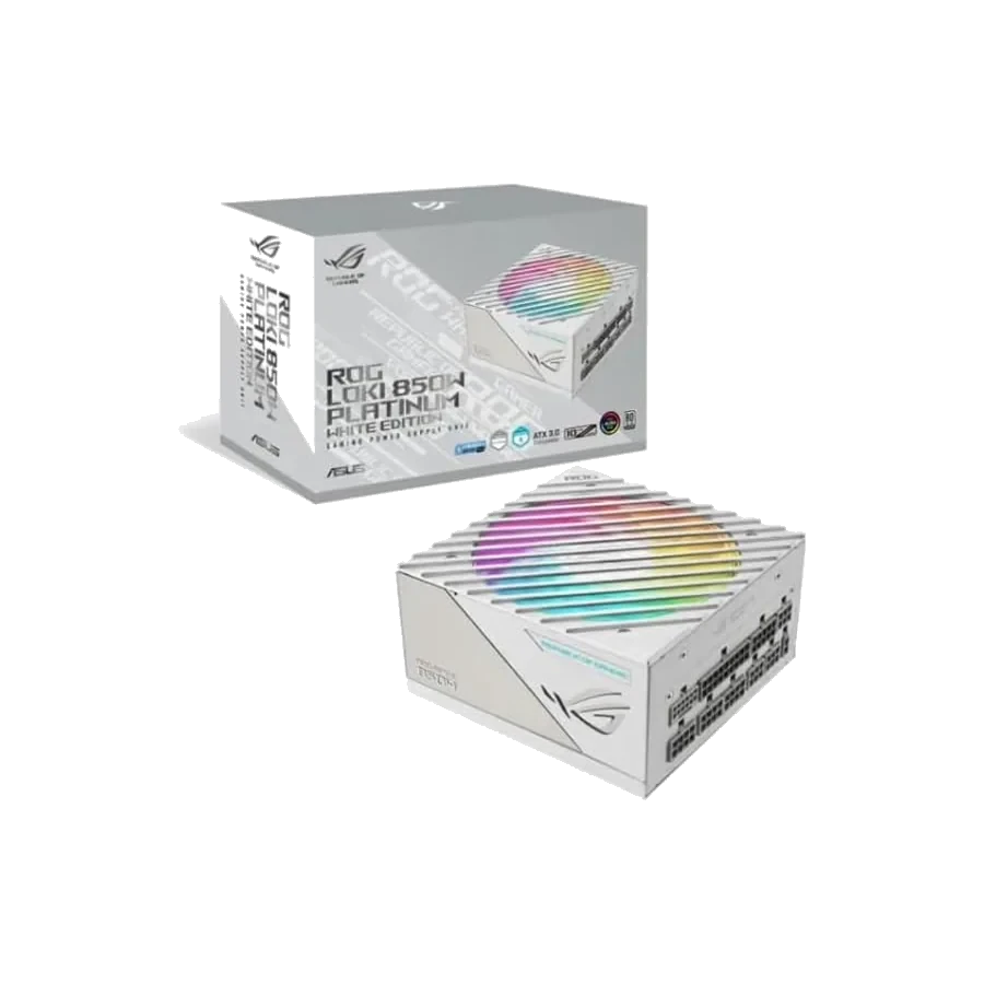ASUS Fonte de alimentação ROG Loki SFX-L 850W Platinum White…
