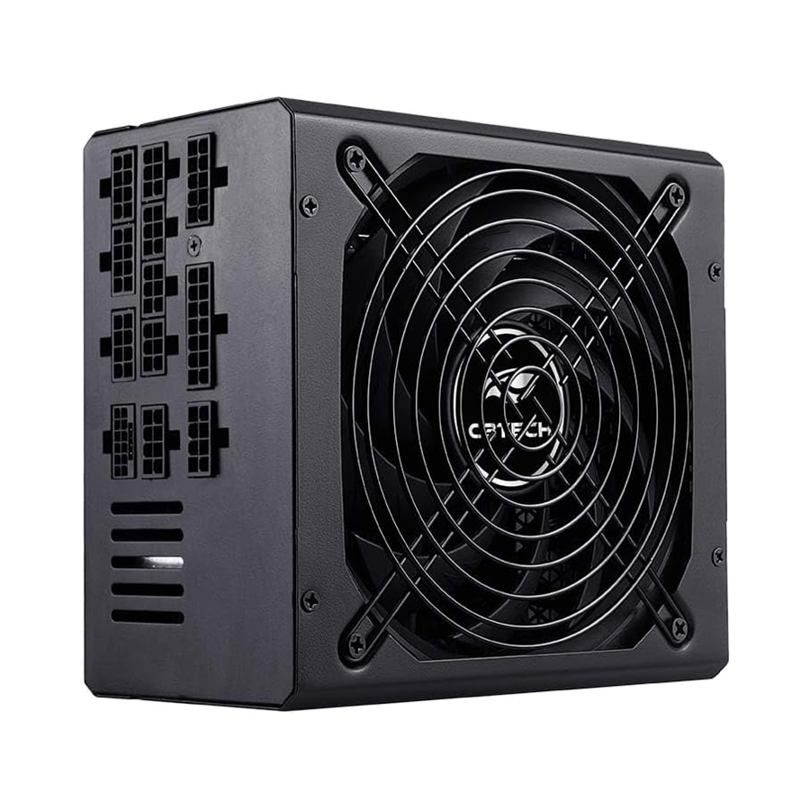 Fonte Gamer C3Tech PS-G1000, preta, Full Modular 1000w