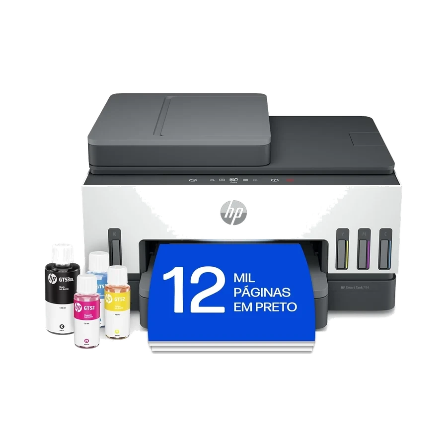 Impressora Multifuncional HP Smart Tank 794 Tanque de Tinta…