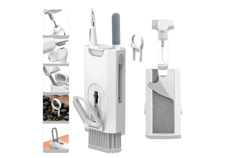 Kit de Limpeza Multifuncional de 8 em 1