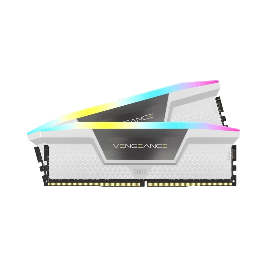 CORSAIR VENGEANCE RGB DDR5 RAM 32GB (2x16GB) 6000MHz…