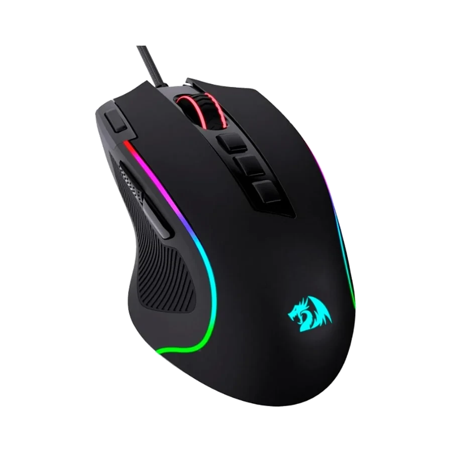 Mouse Gamer Redragon Predator RGB M612-RGB, Preto
