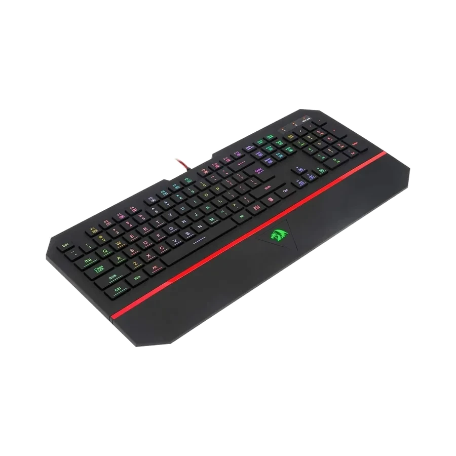 Teclado Gamer Membrana Redragon Karura 2 RGB ABNT2 Preto…
