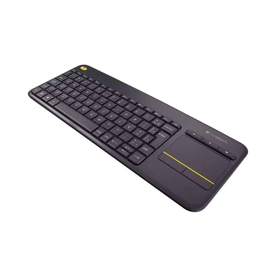 Teclado sem fio Logitech K400 Plus TV com Controle Easy Media e…